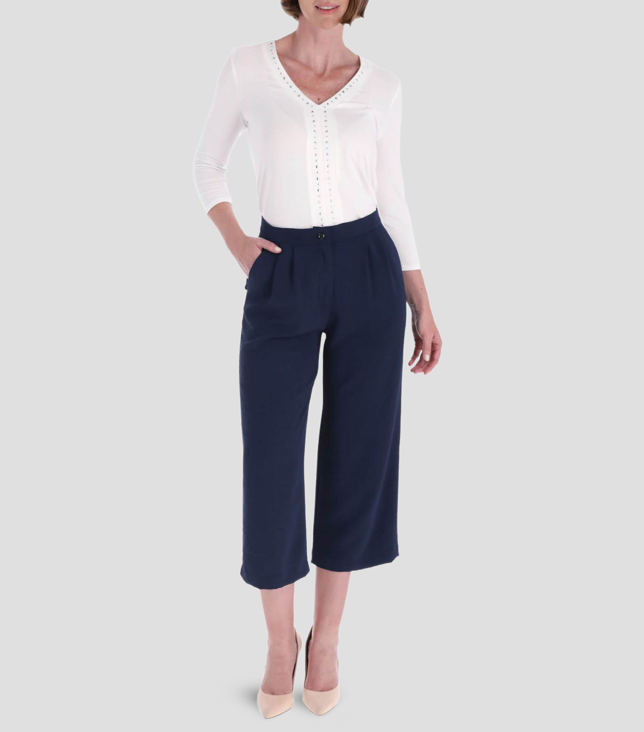 Pantalón pescador Mujer